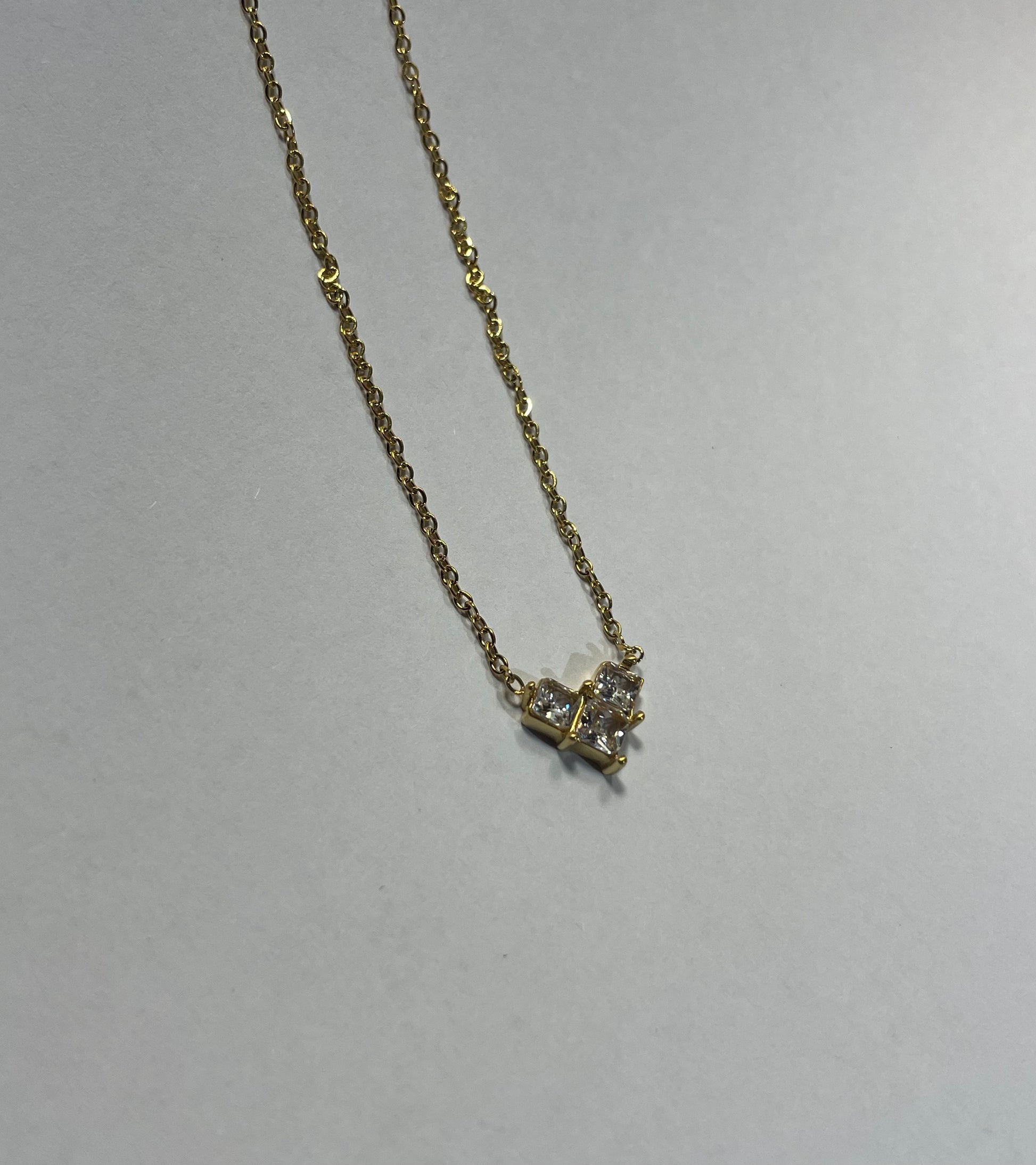 lantisor otel inoxidabil placat cu aur 18K